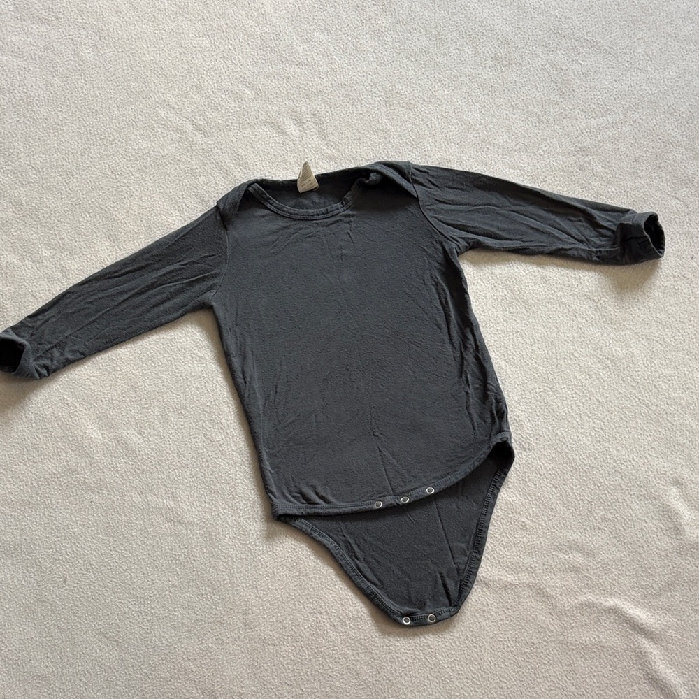 Kate Quinn Navy Bodysuit with Long Sleeves